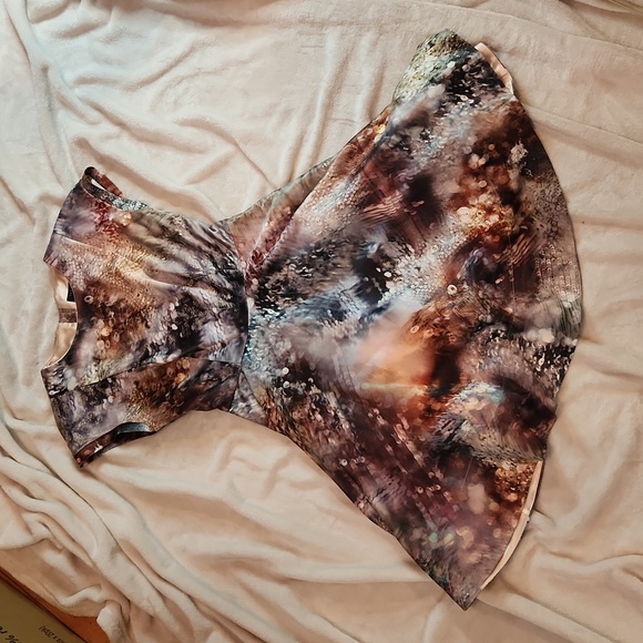 Ted Baker Dresses & Skirts - Ted Baker skater style dress with printed sequins TB size 1